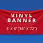 3x6 Custom Banner