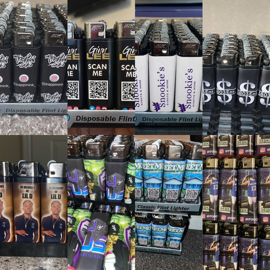 50 Custom Lighters