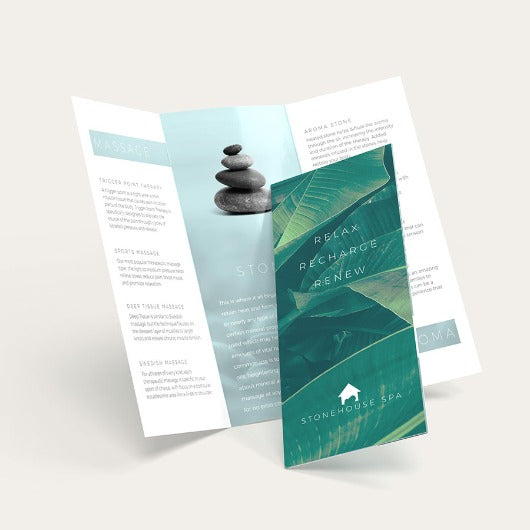 100 Trifold Brochures